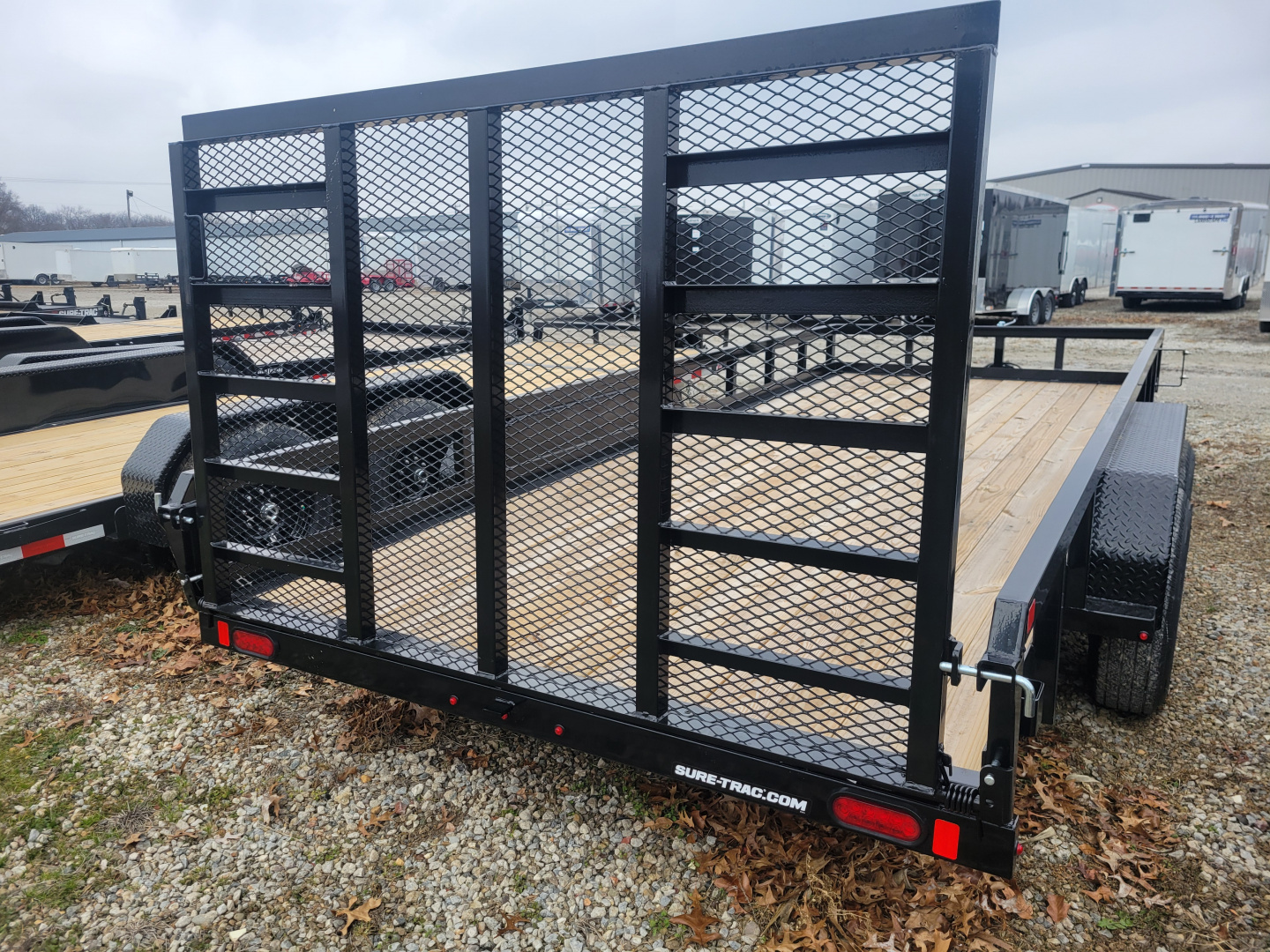 New 2026 Sure-Trac 7x18 Tube Top Utility 10k Trailer