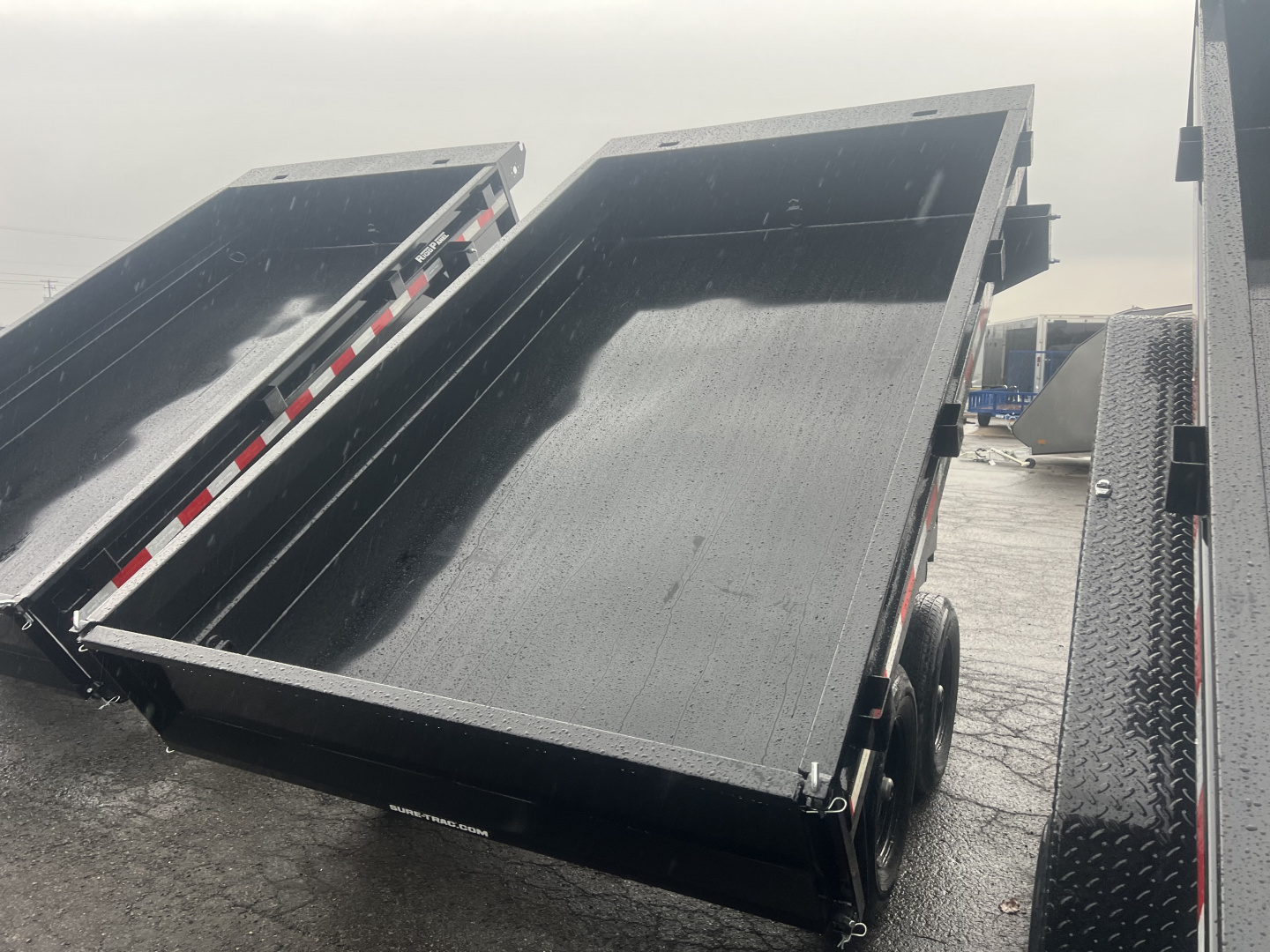 New 2026 Sure-Trac 6x10 10K Deckover Dump Trailer