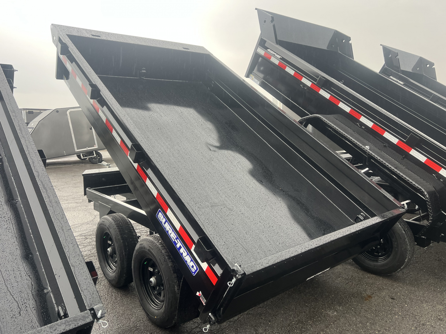New 2026 Sure-Trac 6x10 10K Deckover Dump Trailer