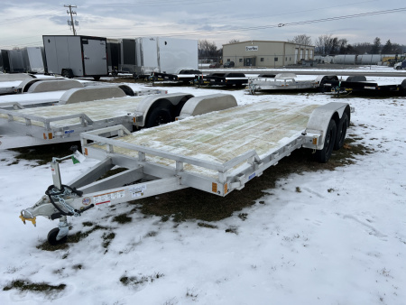 New 2026 Mission 7x20 7K Wood Deck Car Hauler