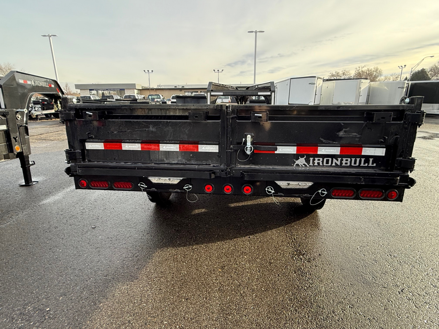 New 2026 Iron Bull 96X14 16K Dump Trailer
