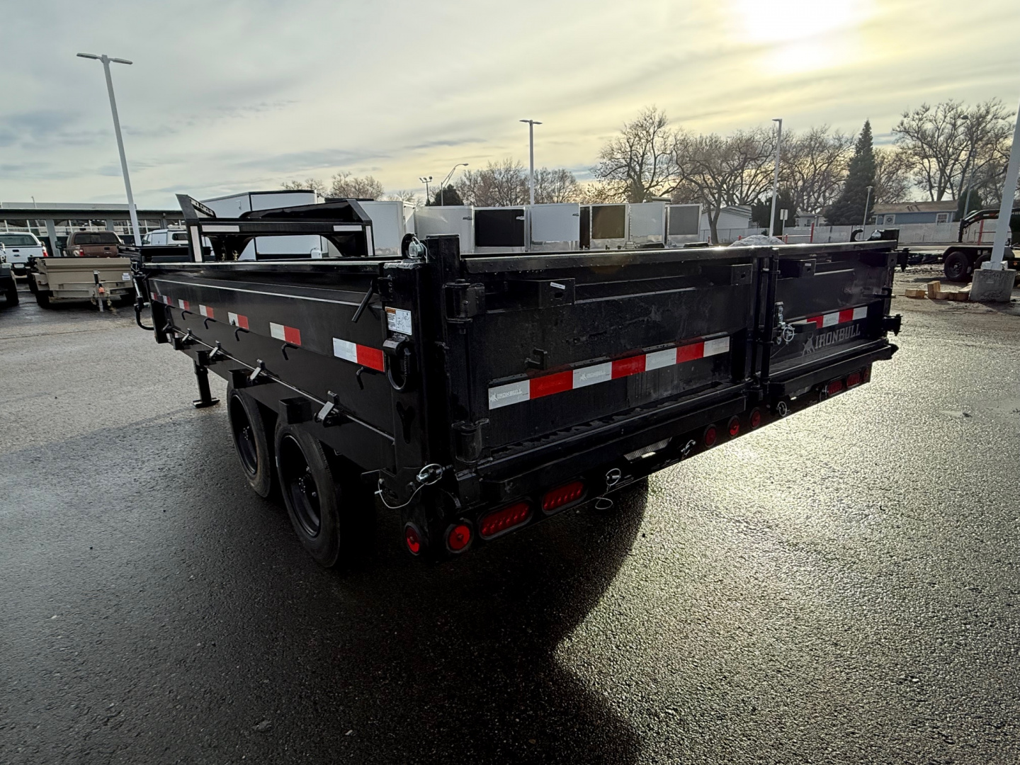 New 2026 Iron Bull 96X14 16K Dump Trailer