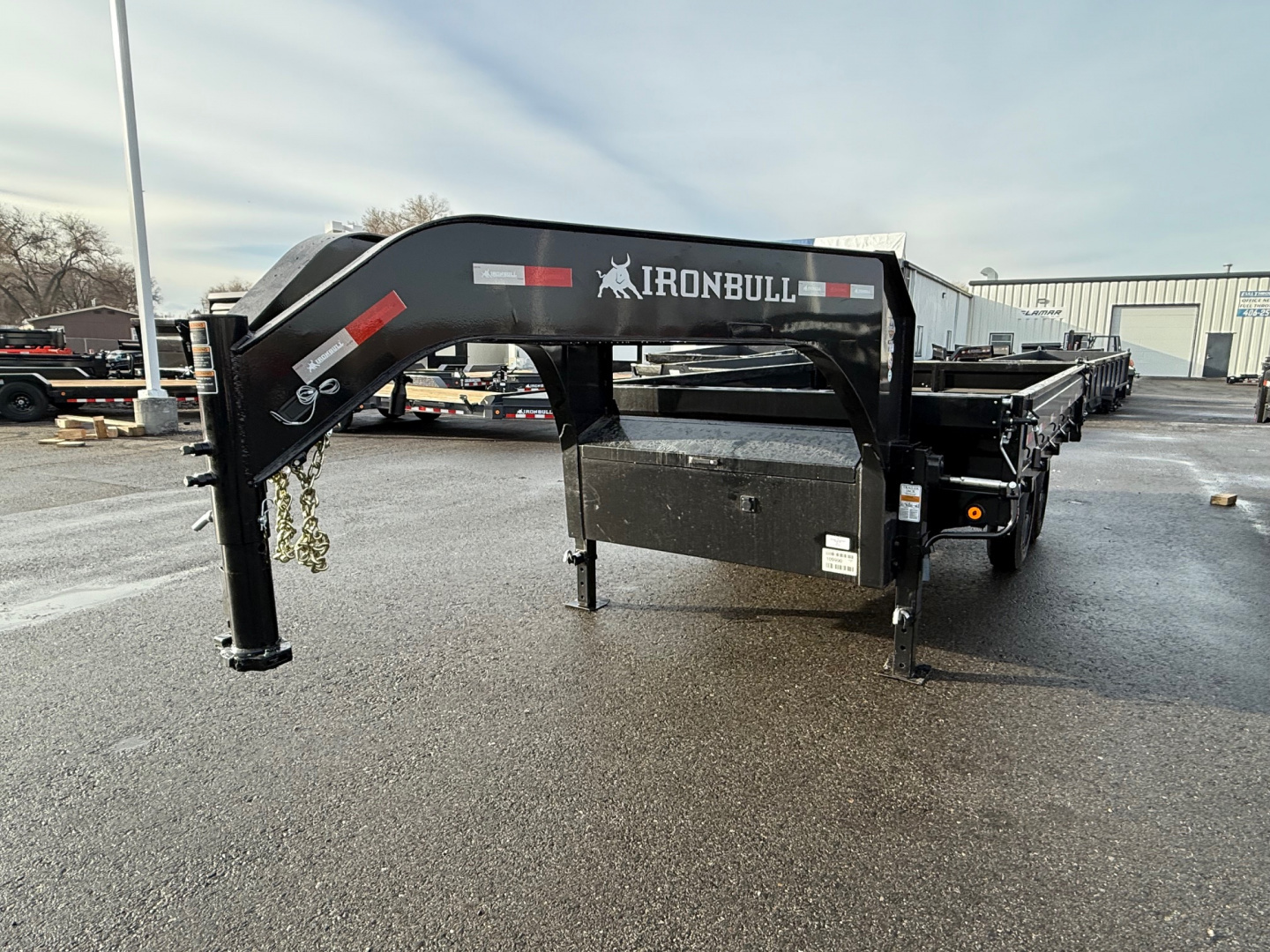 New 2026 Iron Bull 96X14 16K Dump Trailer