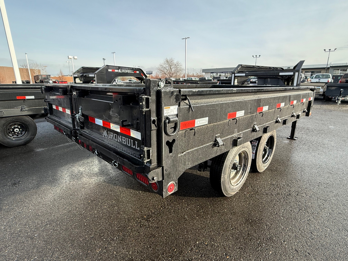 New 2026 Iron Bull 96X14 16K Dump Trailer
