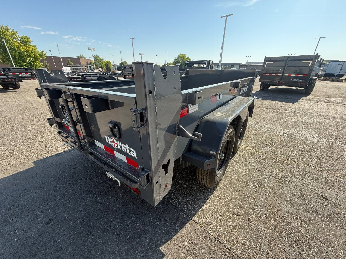 New 2026 Iron Bull 60X10 7K Dump Trailer