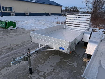 New 2027 Aluma 63 x 10 ESA Utility with Solid Sides, 2,000 lb. GVWR, and Steel Rims