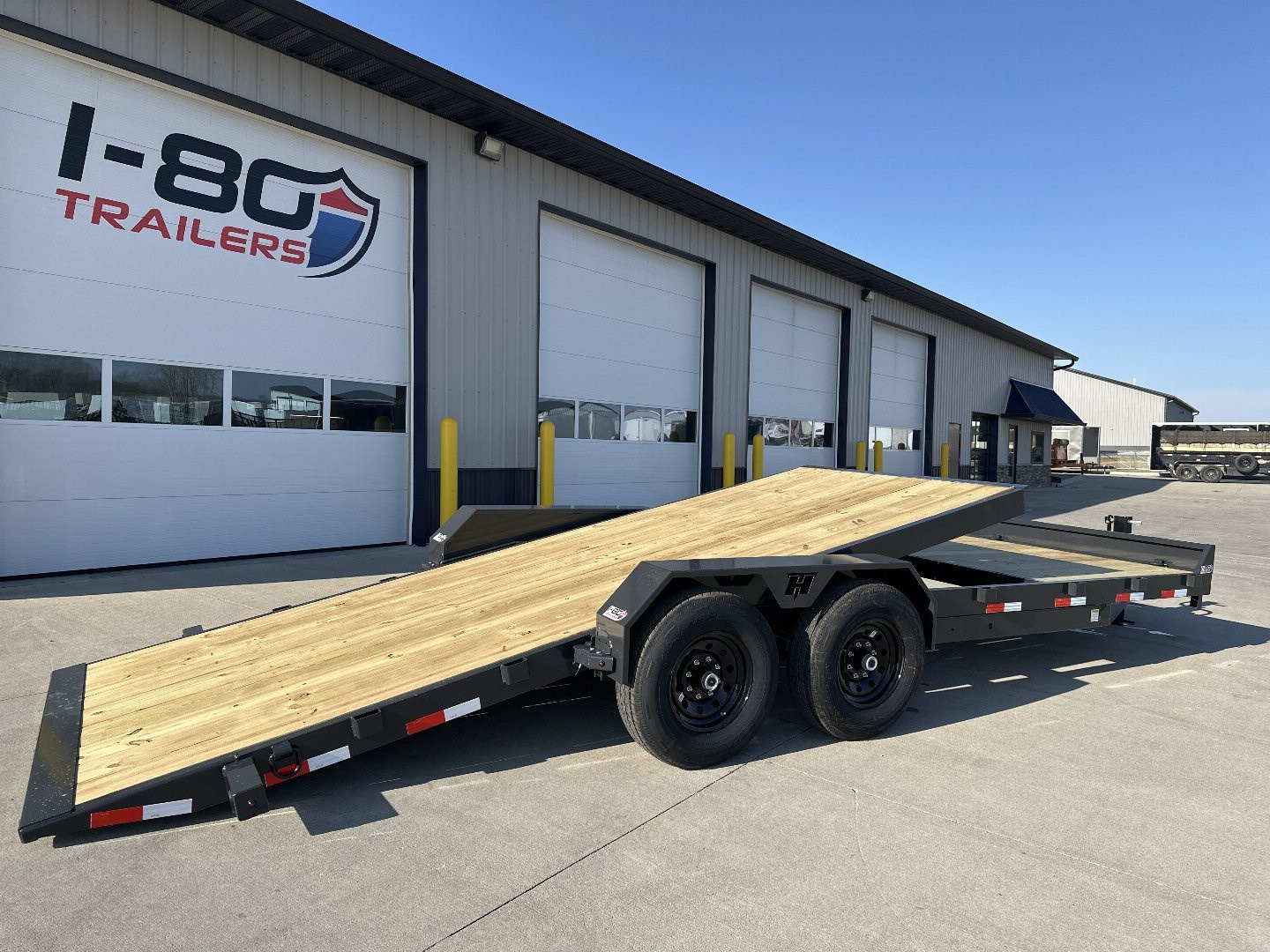 New 2026 Hillcrest 82"X16'+6' 15.4K Demco Coupler Partial Tilt Trailer