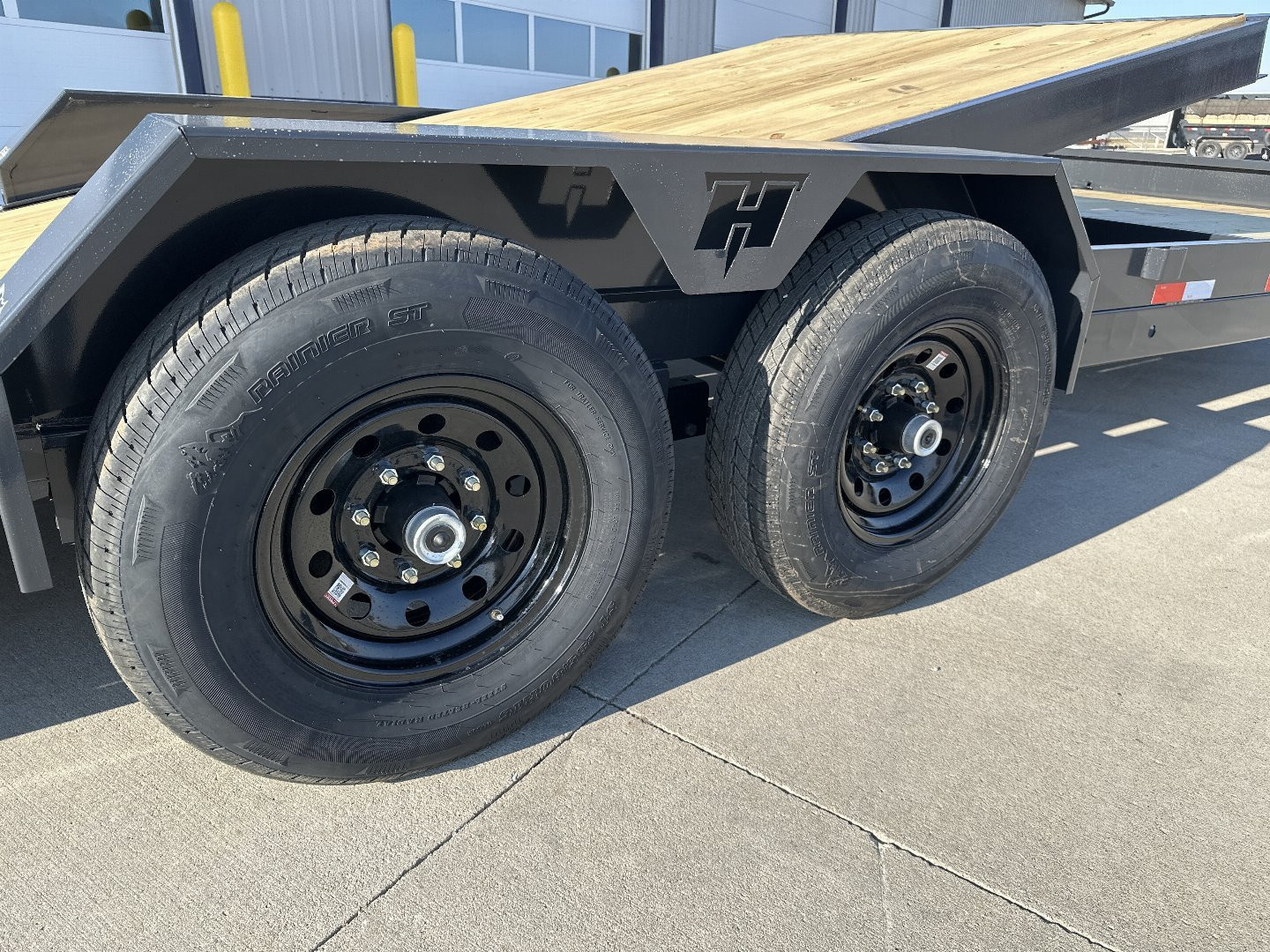 New 2026 Hillcrest 82"X16'+6' 15.4K Demco Coupler Partial Tilt Trailer