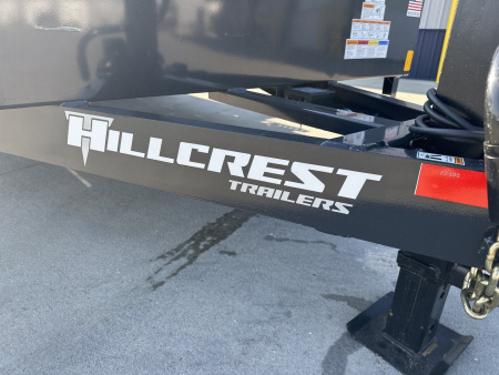 New 2026 Hillcrest 82"X16'+6' 15.4K Demco Coupler Partial Tilt Trailer