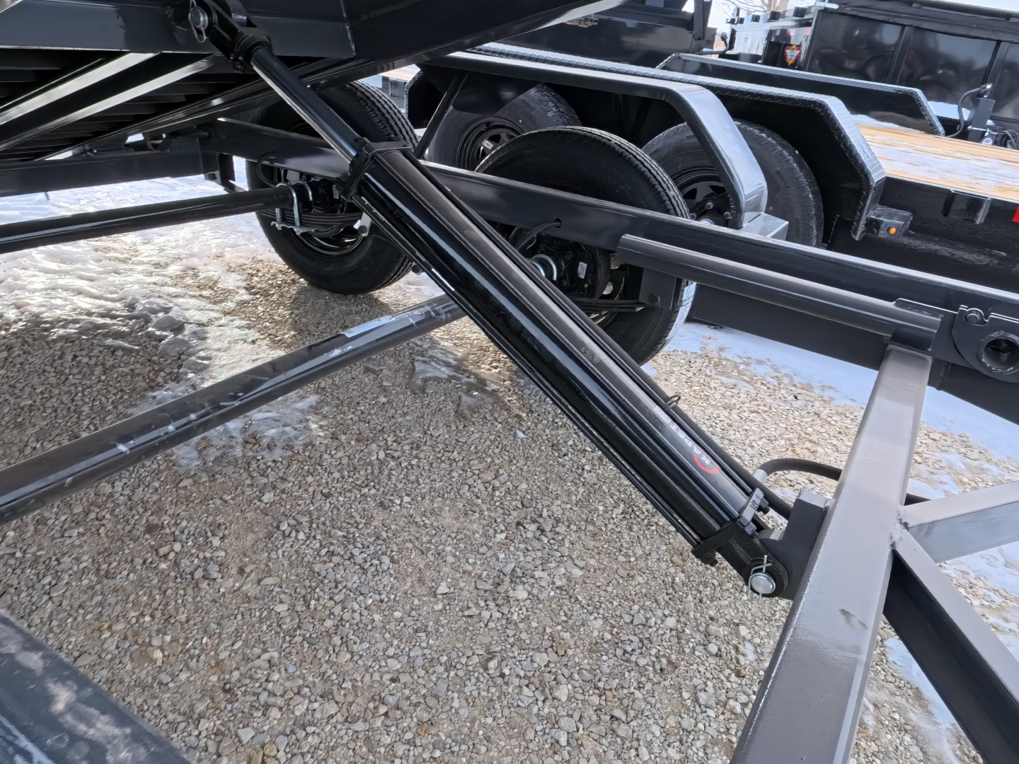 New 2026 Norstar 60 x 10 DCB Dump with 7K GVWR - Gray