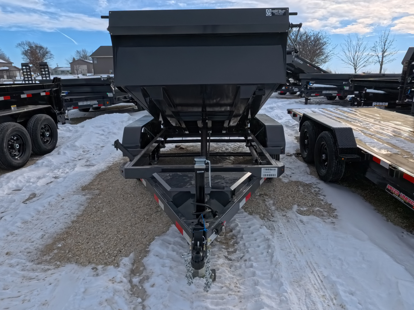 New 2026 Norstar 60 x 10 DCB Dump with 7K GVWR - Gray