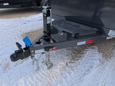 New 2026 Norstar 60 x 10 DCB Dump with 7K GVWR - Gray