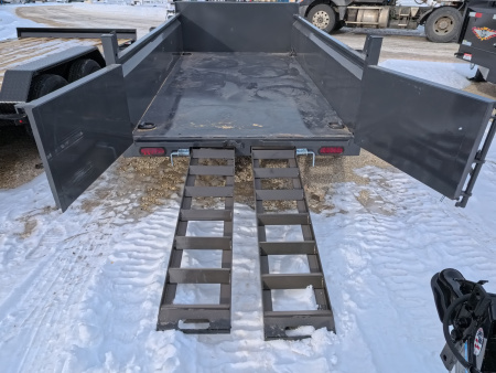 New 2026 Norstar 60 x 10 DCB Dump with 7K GVWR - Gray