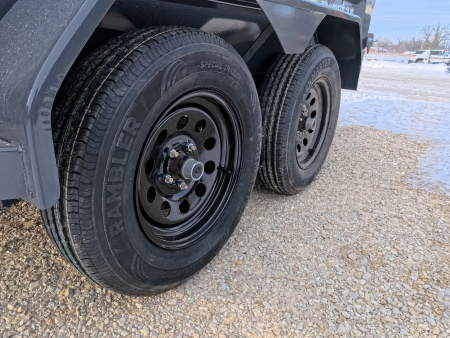 New 2026 Norstar 60 x 10 DCB Dump with 7K GVWR - Gray