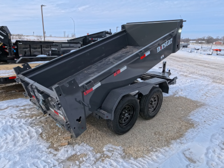 New 2026 Norstar 60 x 10 DCB Dump with 7K GVWR - Gray