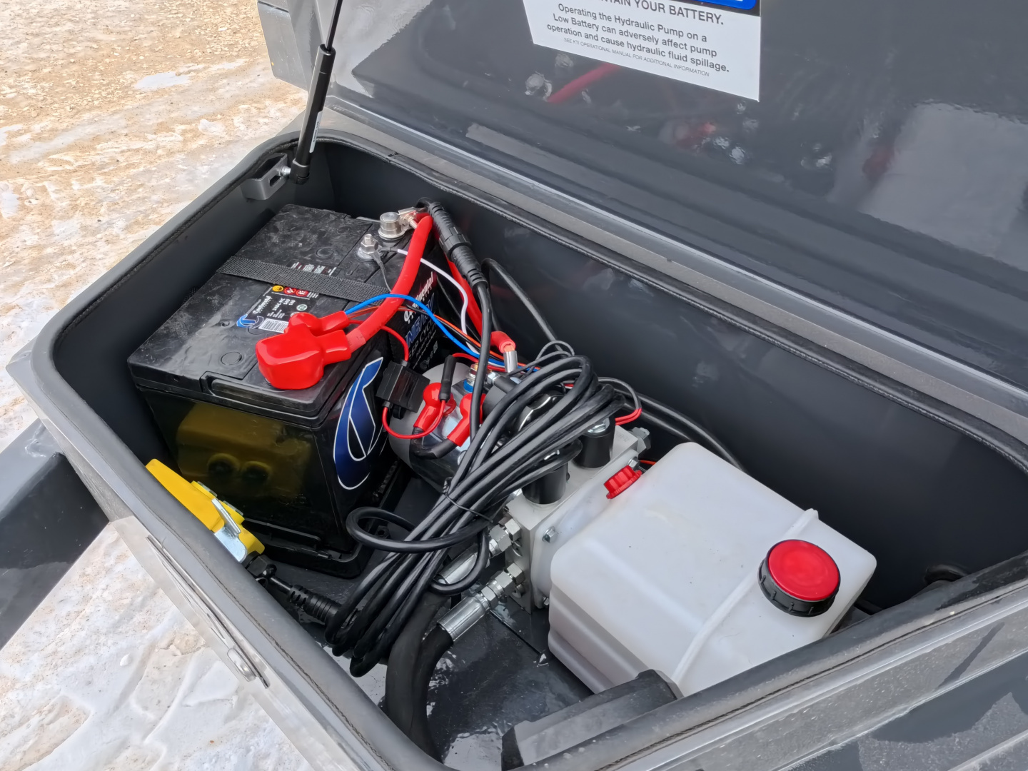 New 2026 Norstar 60 x 10 DCB Dump with 7K GVWR - Gray