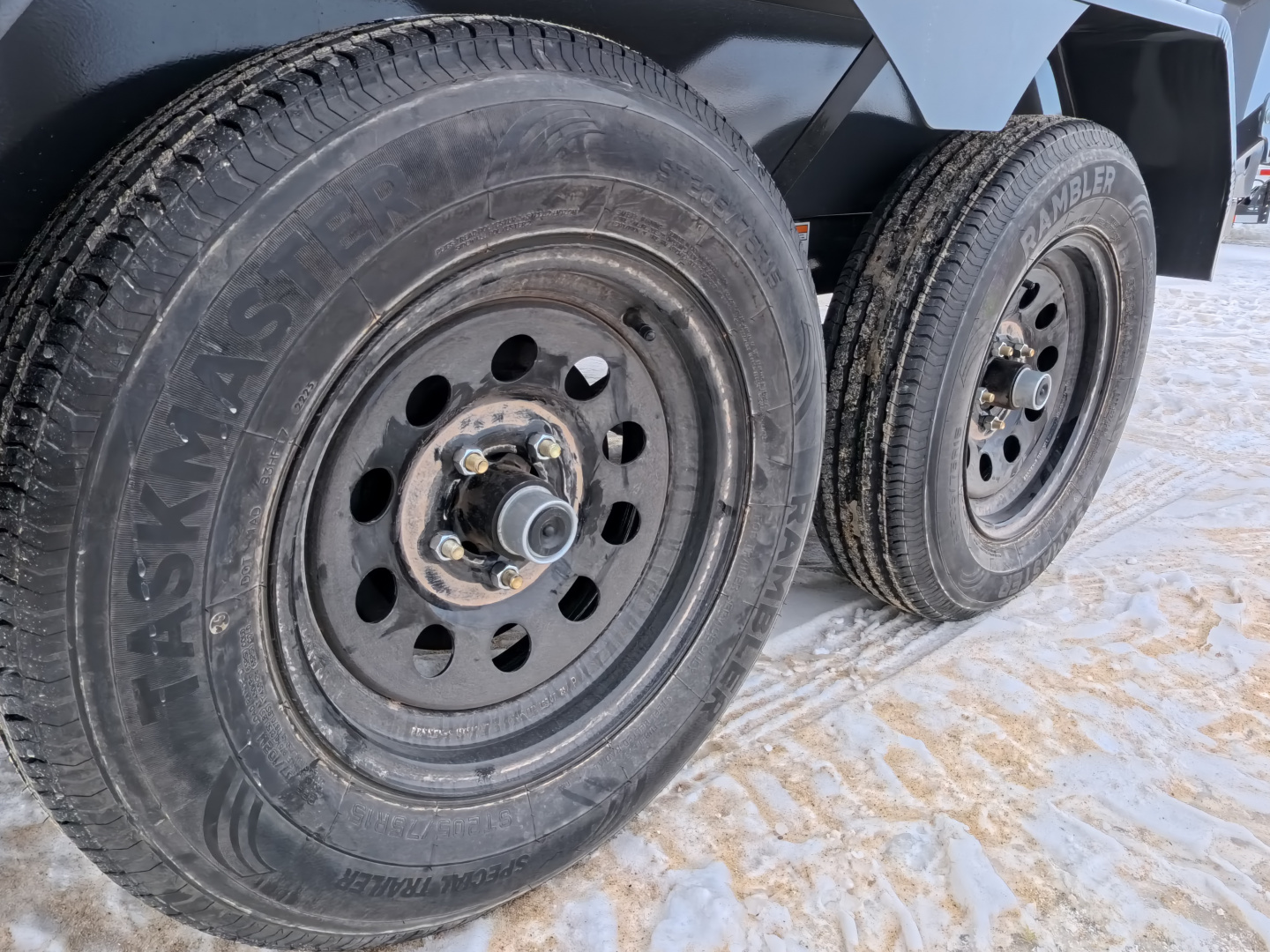 New 2026 Norstar 60 x 10 DCB Dump with 7K GVWR - Gray