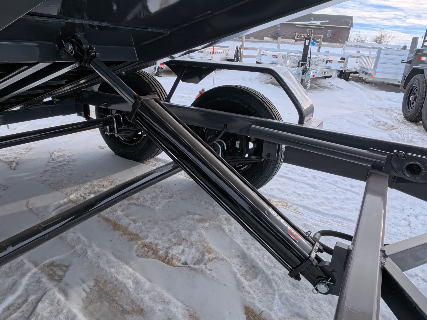 New 2026 Norstar 60 x 10 DCB Dump with 7K GVWR - Gray