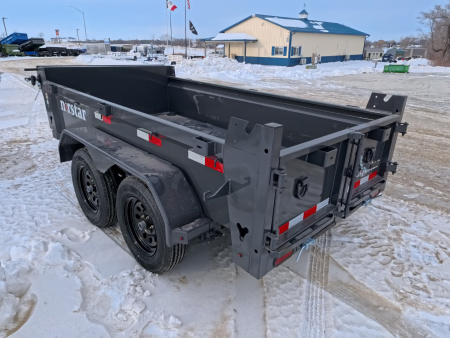 New 2026 Norstar 60 x 10 DCB Dump with 7K GVWR - Gray