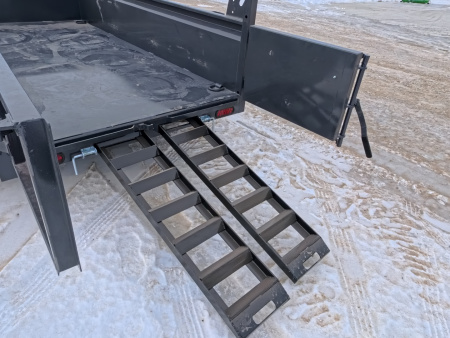 New 2026 Norstar 60 x 10 DCB Dump with 7K GVWR - Gray