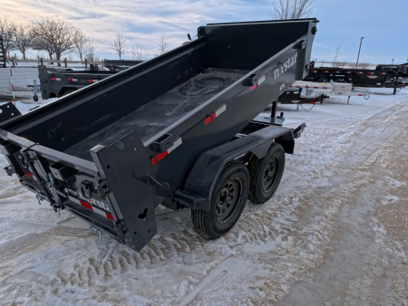 New 2026 Norstar 60 x 10 DCB Dump with 7K GVWR - Gray