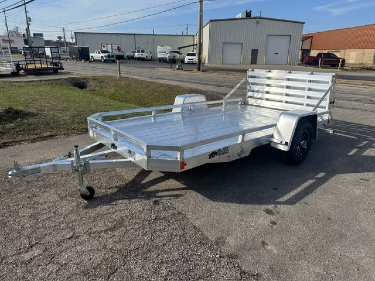 New 2026 Black Rhino 78x12 Low Pro w/ Aluminum Deck and Bi-Fold Gate