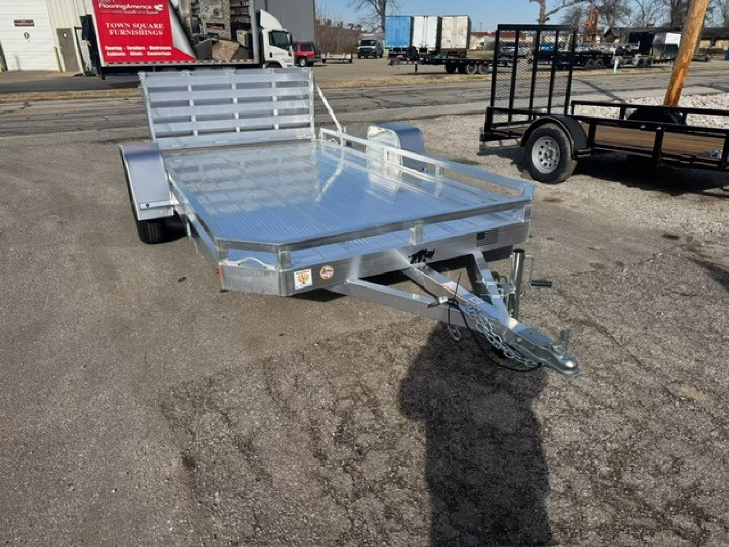 New 2026 Black Rhino 78x12 Low Pro w/ Aluminum Deck and Bi-Fold Gate