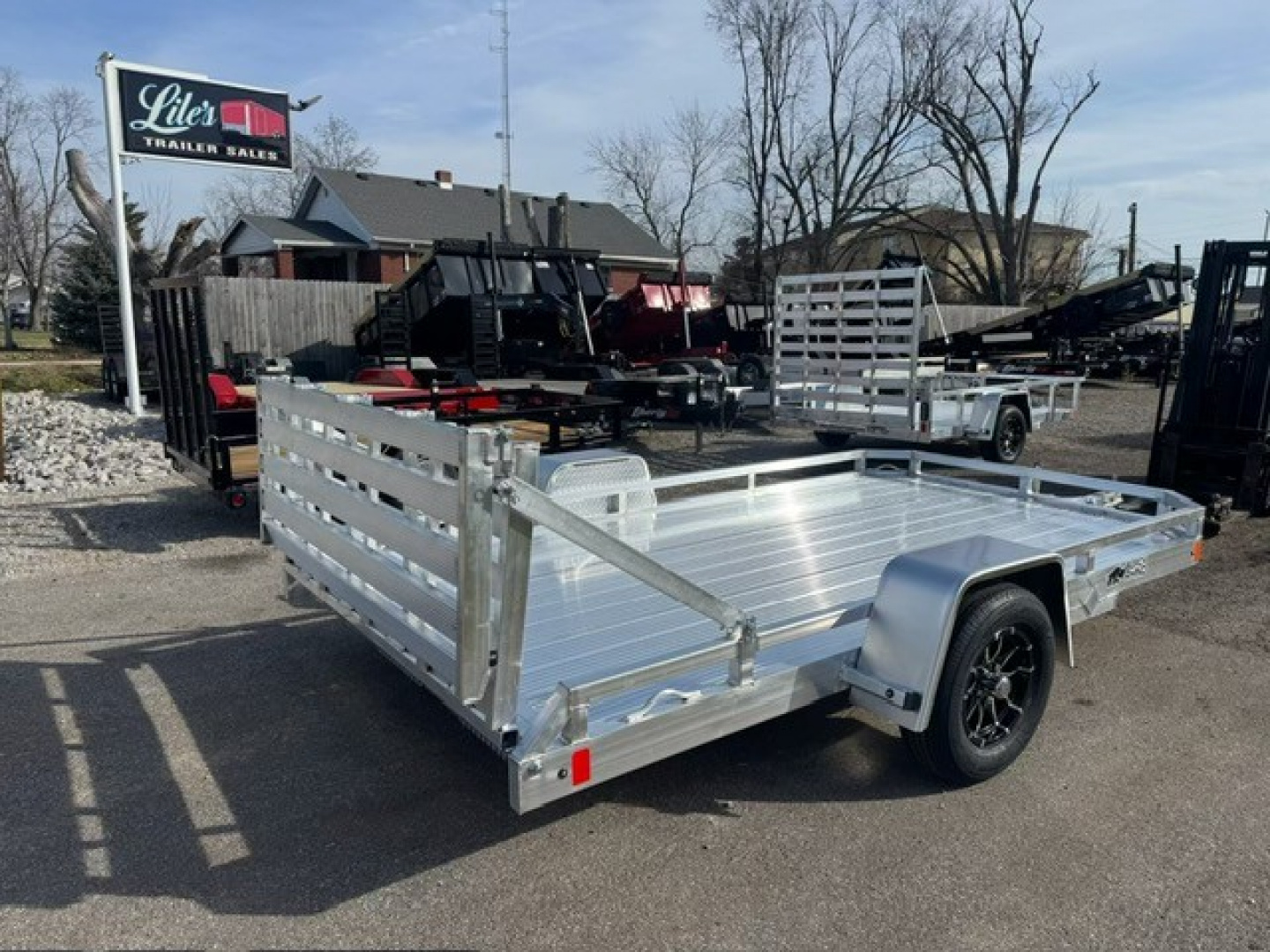 New 2026 Black Rhino 78x12 Low Pro w/ Aluminum Deck and Bi-Fold Gate