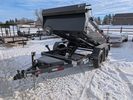 New 2026 Norstar 60 x 10 DCB Dump with 7K GVWR - Gray