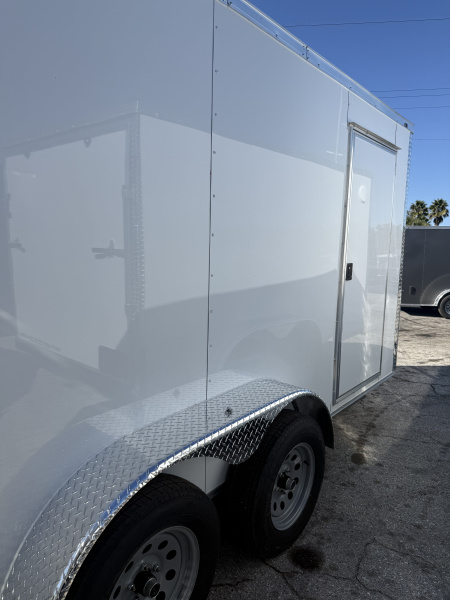 New 2026 J&C Suppliers 7x12TA Cargo / Enclosed Trailer