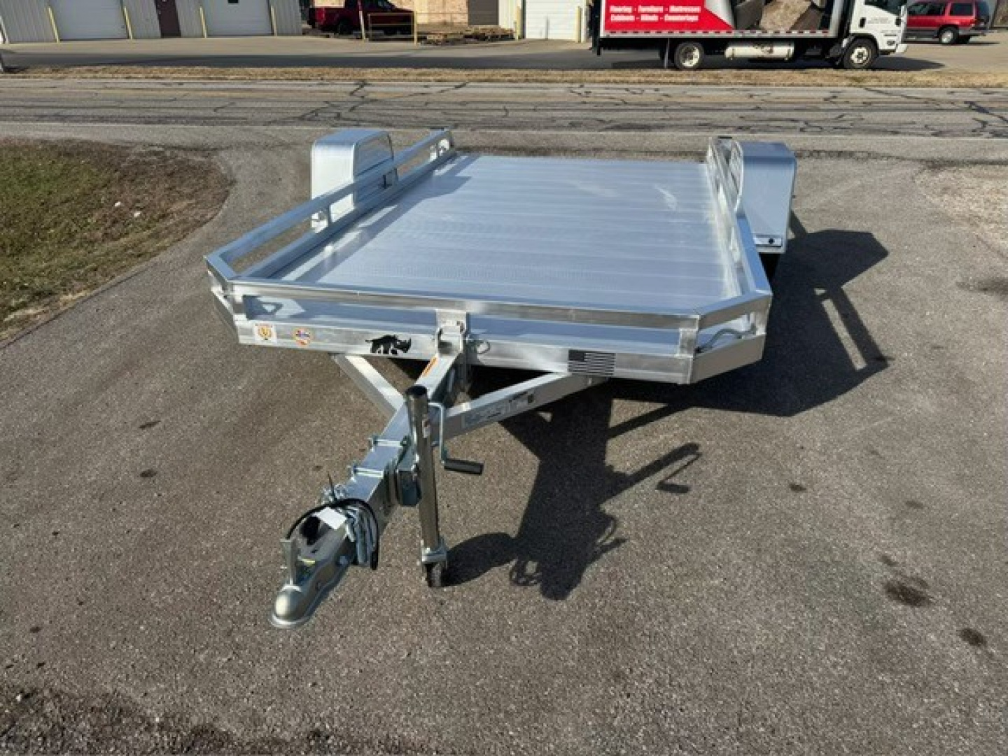 New 2026 Black Rhino 81x12 3K w/ Aluminum Deck Tilt Trailer