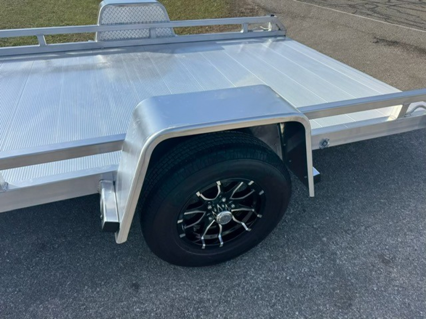 New 2026 Black Rhino 81x12 3K w/ Aluminum Deck Tilt Trailer