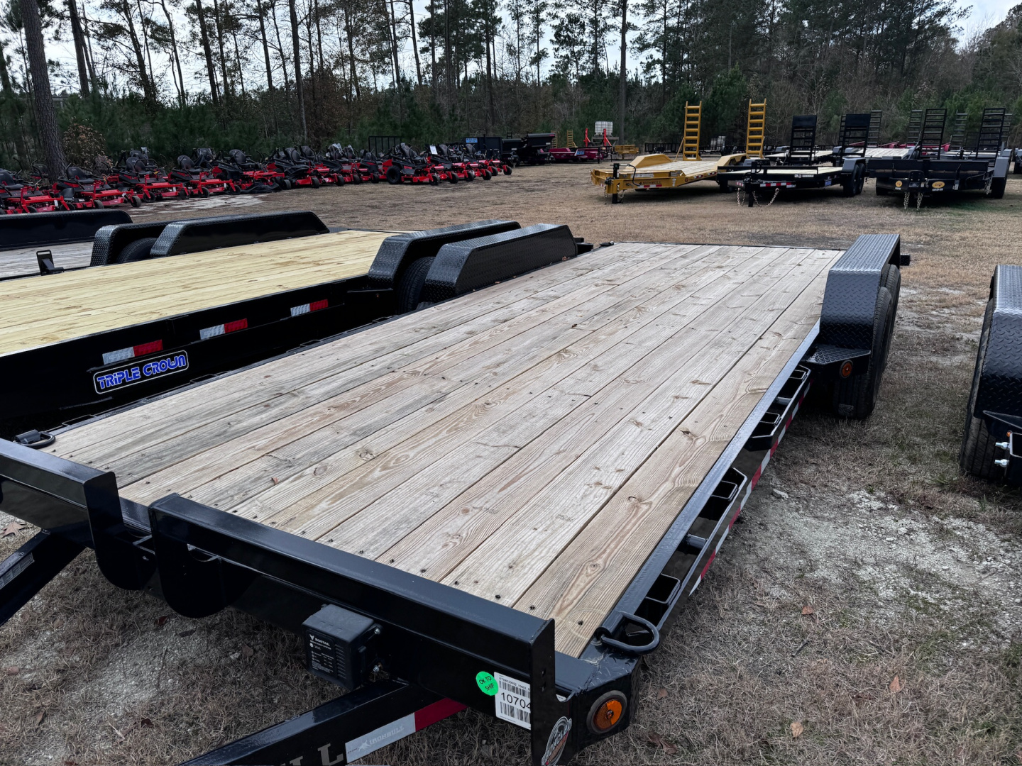 New 2026 Iron Bull 83x20 10K Car Hauler Slide in Ramps