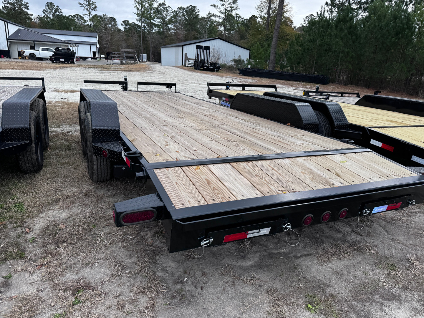 New 2026 Iron Bull 83x20 10K Car Hauler Slide in Ramps
