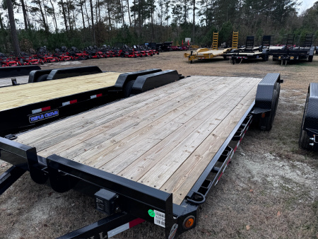 New 2026 Iron Bull 83x20 10K Car Hauler Slide in Ramps