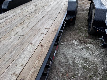 New 2026 Iron Bull 83x20 10K Car Hauler Slide in Ramps