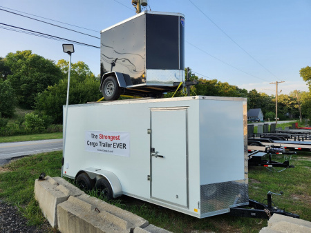 New 2026 Cell-Tech Trailers 7x14 10K Strongest Trailer Ever Built Cargo / Enclosed Trailer