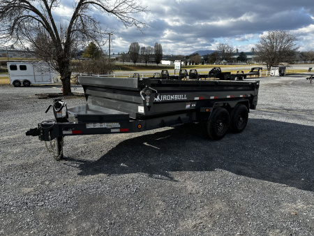 New 2026 Iron Bull 14' Dump Trailer
