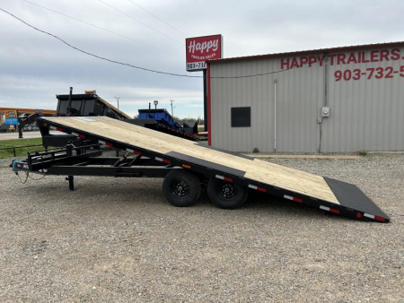 New 2025 PJ 102"x22' Deckover Hydraulic Tilt Trailer – T8