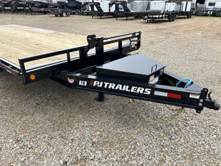 New 2025 PJ 102"x22' Deckover Hydraulic Tilt Trailer – T8