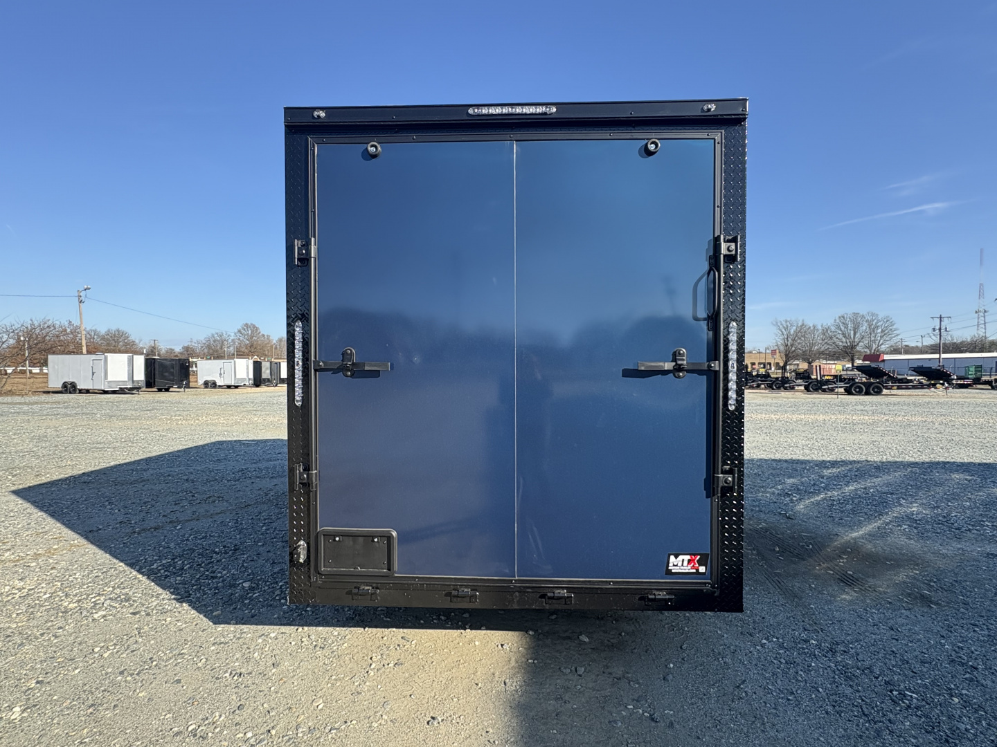 New 2026 NationCraft Trailers 7x14 Trailer w/ Blackout Package, 7' Interior and Ramp Door Cargo / Enclosed Trailer