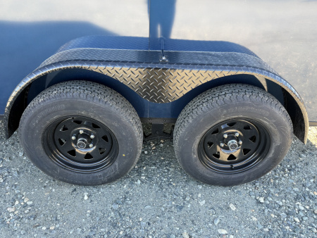 New 2026 NationCraft Trailers 7x14 Trailer w/ Blackout Package, 7' Interior and Ramp Door Cargo / Enclosed Trailer