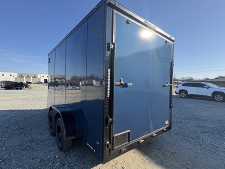 New 2026 NationCraft Trailers 7x14 Trailer w/ Blackout Package, 7' Interior and Ramp Door Cargo / Enclosed Trailer