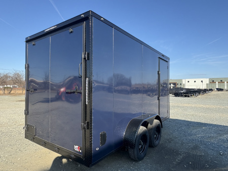 New 2026 NationCraft Trailers 7x14 Trailer w/ Blackout Package, 7' Interior and Ramp Door Cargo / Enclosed Trailer