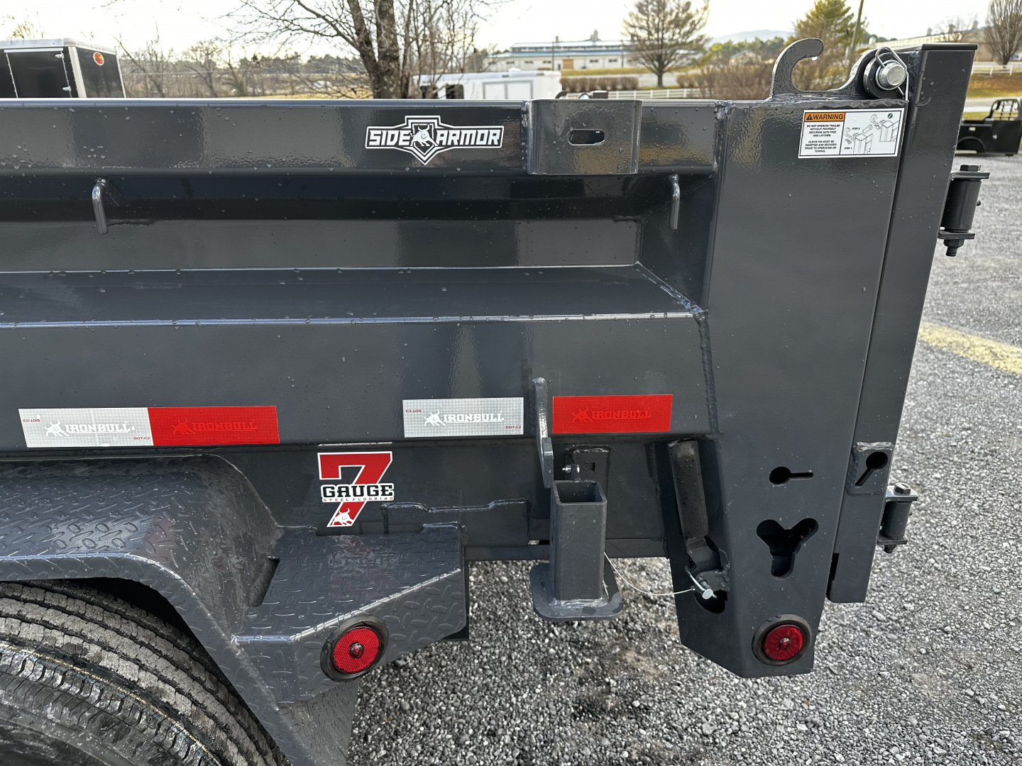 New 2026 Iron Bull 14' Dump Trailer