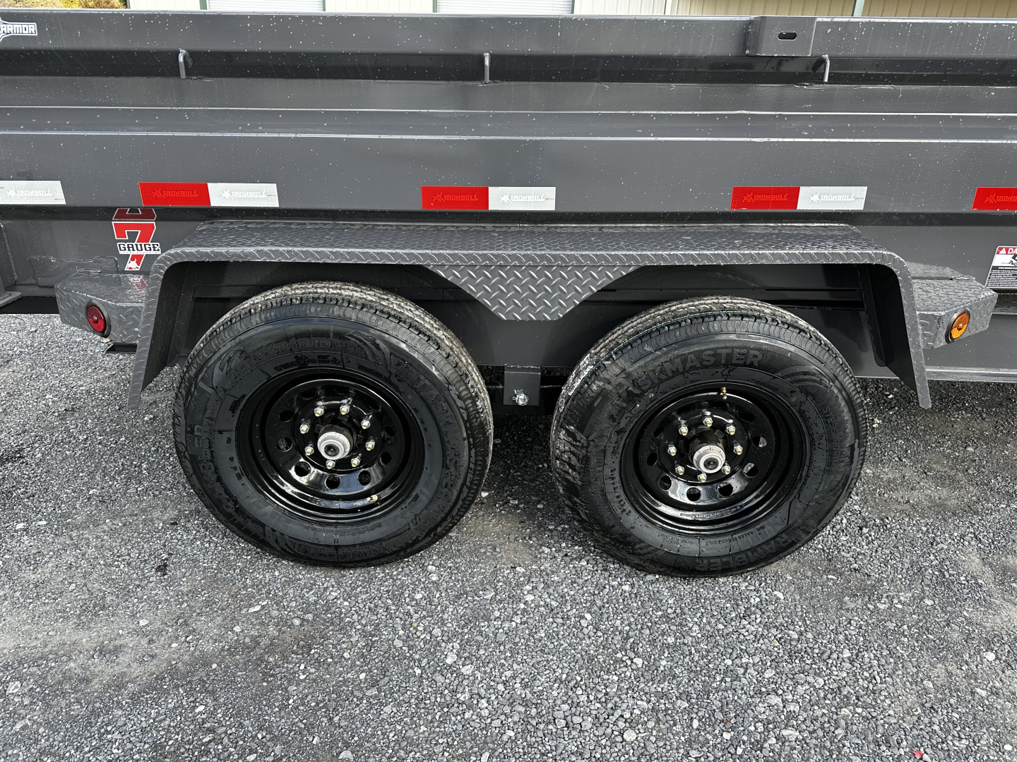 New 2026 Iron Bull 14' Dump Trailer