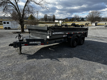New 2026 Iron Bull 14' Dump Trailer