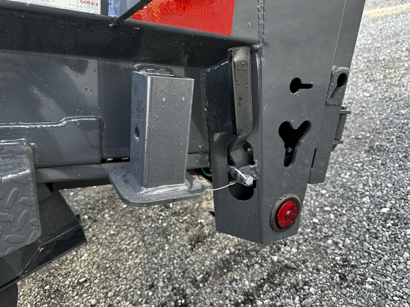 New 2026 Iron Bull 14' Dump Trailer