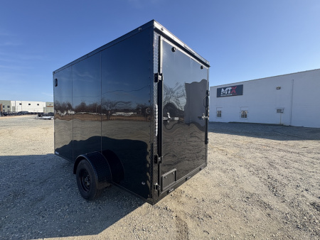 New 2026 NationCraft Trailers 6x12 Trailer w/ Black Out Package & 7' Interior
