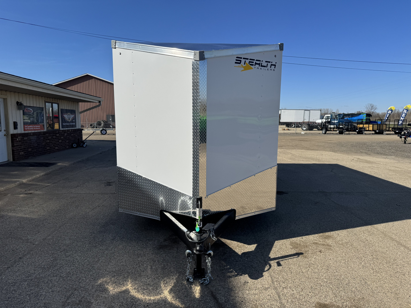 New 2026 Stealth Trailers 7x16 Mustang 7K w/Ramp Door 6'6" Cargo / Enclosed Trailer